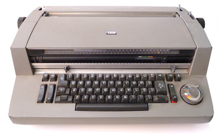 IBM Selectric Composer Serial No. 
580097651